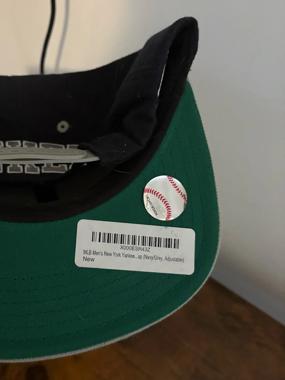 MLB New York Yankees Navy and Gray Snapback Hat